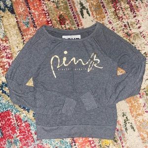 PINK crewneck sweatshirt